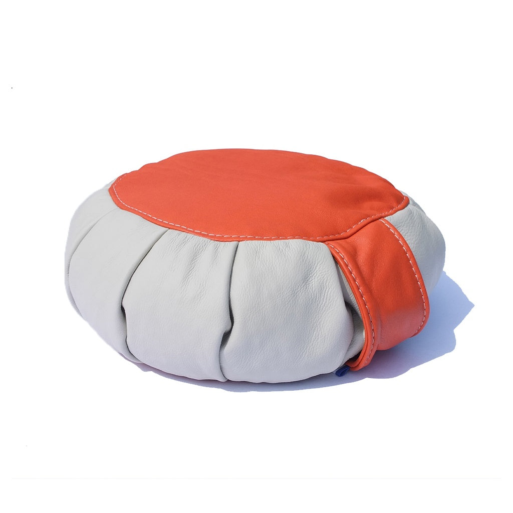 YA'Fu Meditation Cushion | Home collection - White, Orange - LIMITED EDITION