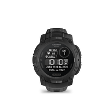 Kép betöltése a galériamegjelenítőbe: Garmin | INSTINCT 3, 45mm Solar, Tactical Edition, Fekete, fekete szíjjal (ED)
