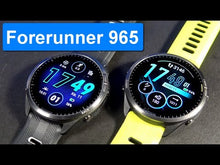 Videó betöltése és lejátszása a galériamegjelenítőben: Garmin | Forerunner 965 Fekete-szürke