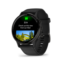 Load image into Gallery viewer, Garmin | VENU 3 FEKETE, FEKETE KERETTEL, SZILIKON SZÍJJAL