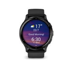 Load image into Gallery viewer, Garmin | VENU 3 FEKETE, FEKETE KERETTEL, SZILIKON SZÍJJAL