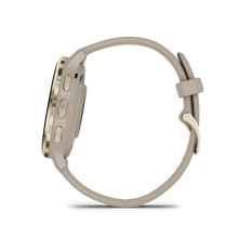 Lade das Bild in den Galerie-Viewer, Garmin | VENU 3S FRANCIA SZÜRKE-KRÉMARANY, SZILIKON SZÍJJAL