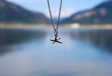 Load image into Gallery viewer, Rowing pendant - skiff | Strokeside Designs

