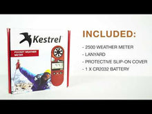 Laden und Abspielen von Videos im Galerie-Viewer, Időjárásmérő - 2500 | Kestrel