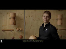 Laden und Abspielen von Videos im Galerie-Viewer, Großes Massagerollenset - Walnuss | rollendes Holz