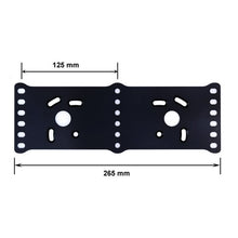 Kép betöltése a galériamegjelenítőbe: Lábtartólap evezőscipő rögzítéshez 240-250mm | JLsport