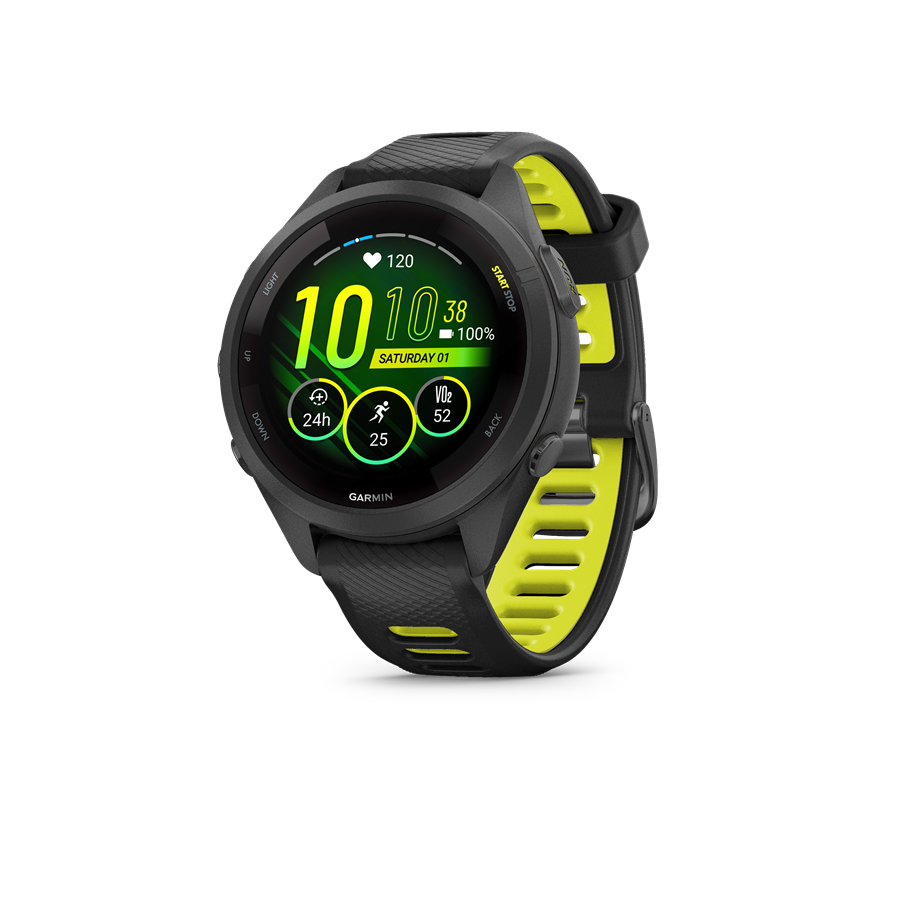 Garmin | Forerunner 265S Fekete-Sárga (ED)