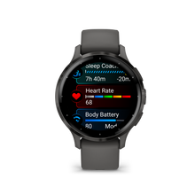 Kép betöltése a galériamegjelenítőbe: Garmin | VENU 3S SZÜRKE, SZÜRKE KERETTEL, SZILIKON SZÍJJAL (ED)
